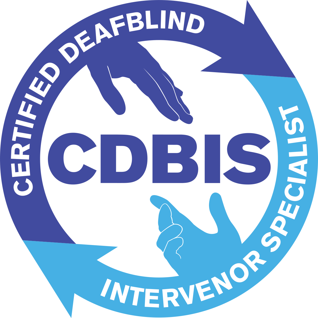 Le logo de Certified Deafblind Intervenor Specialist.