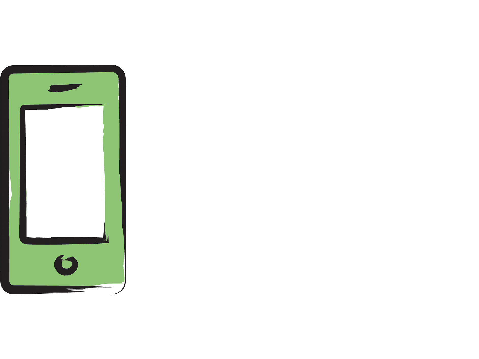 An icon of a smartphone.